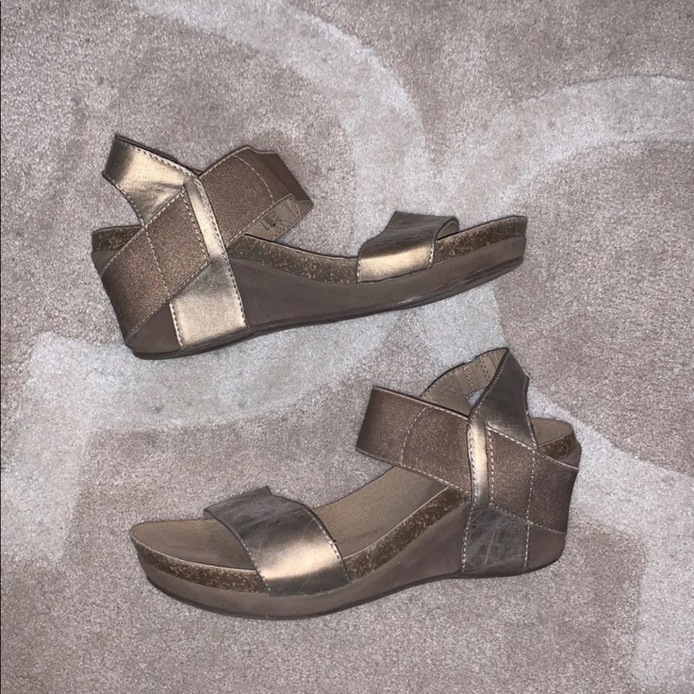 Gold Corkys Sandals